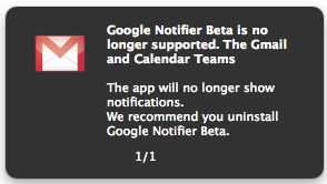 Google Notifier